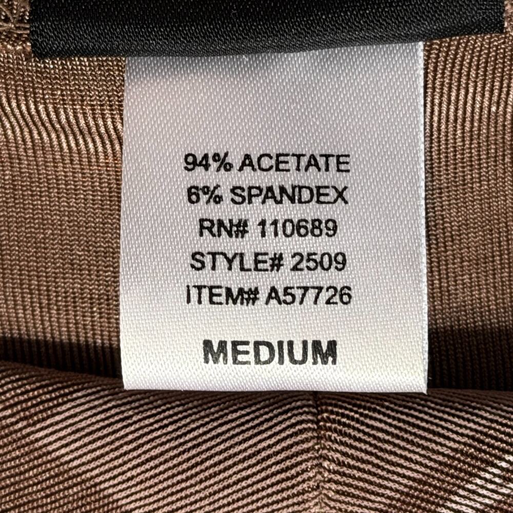 Vintage Citiknits Brown Maxi Dress Jacket Set Size M Jersey Stretch Travel USA - Picture 8 of 9